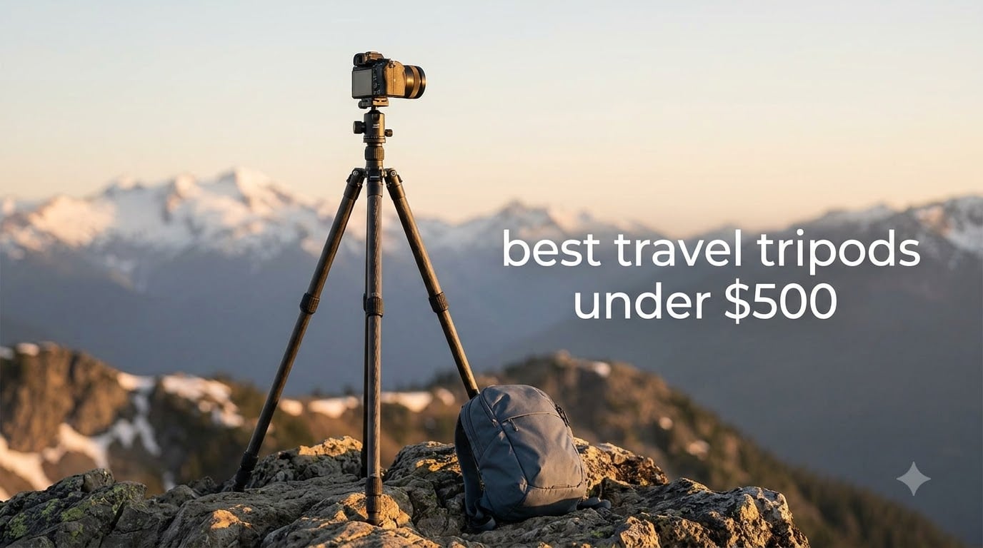best travel tripods under $500