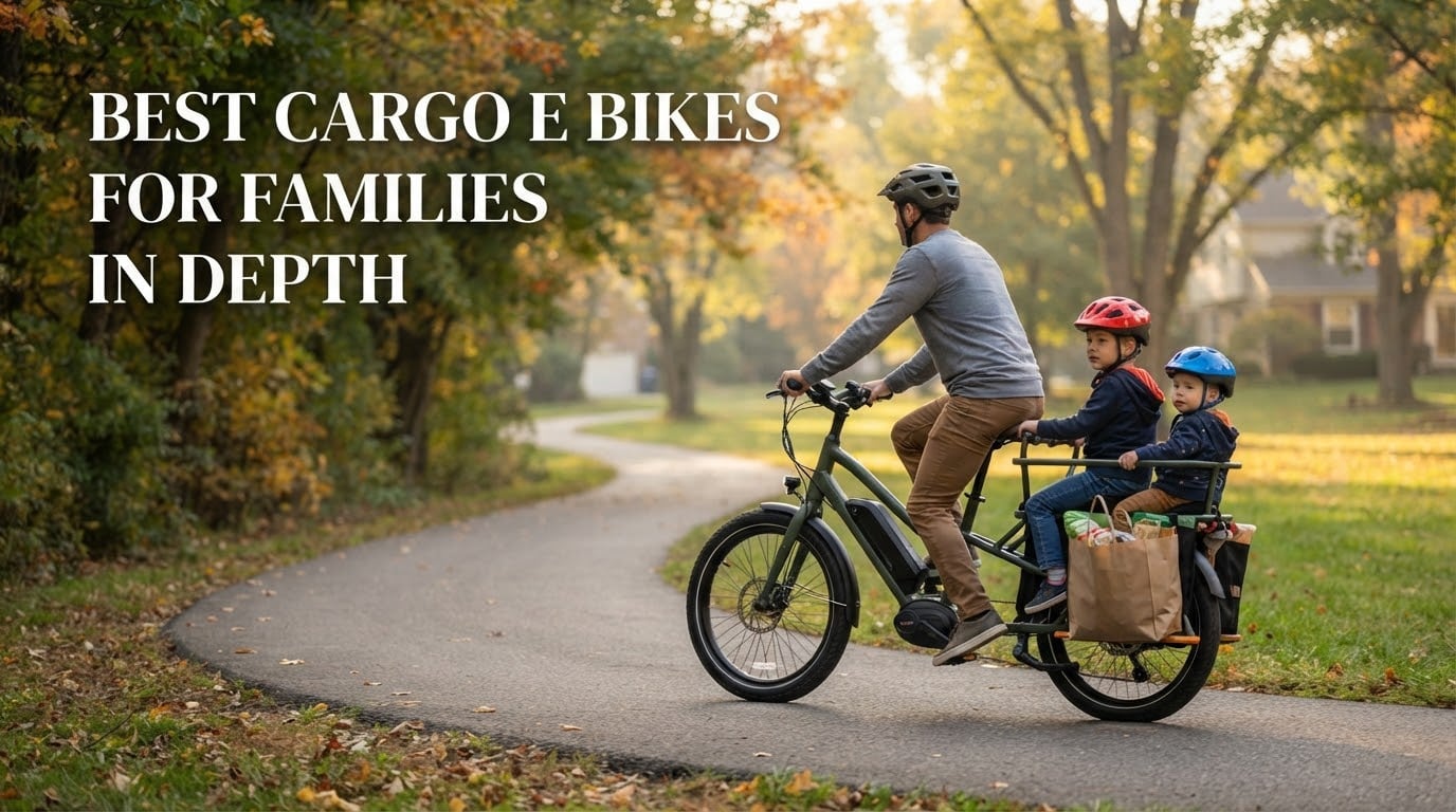 best cargo e bikes for families in depth