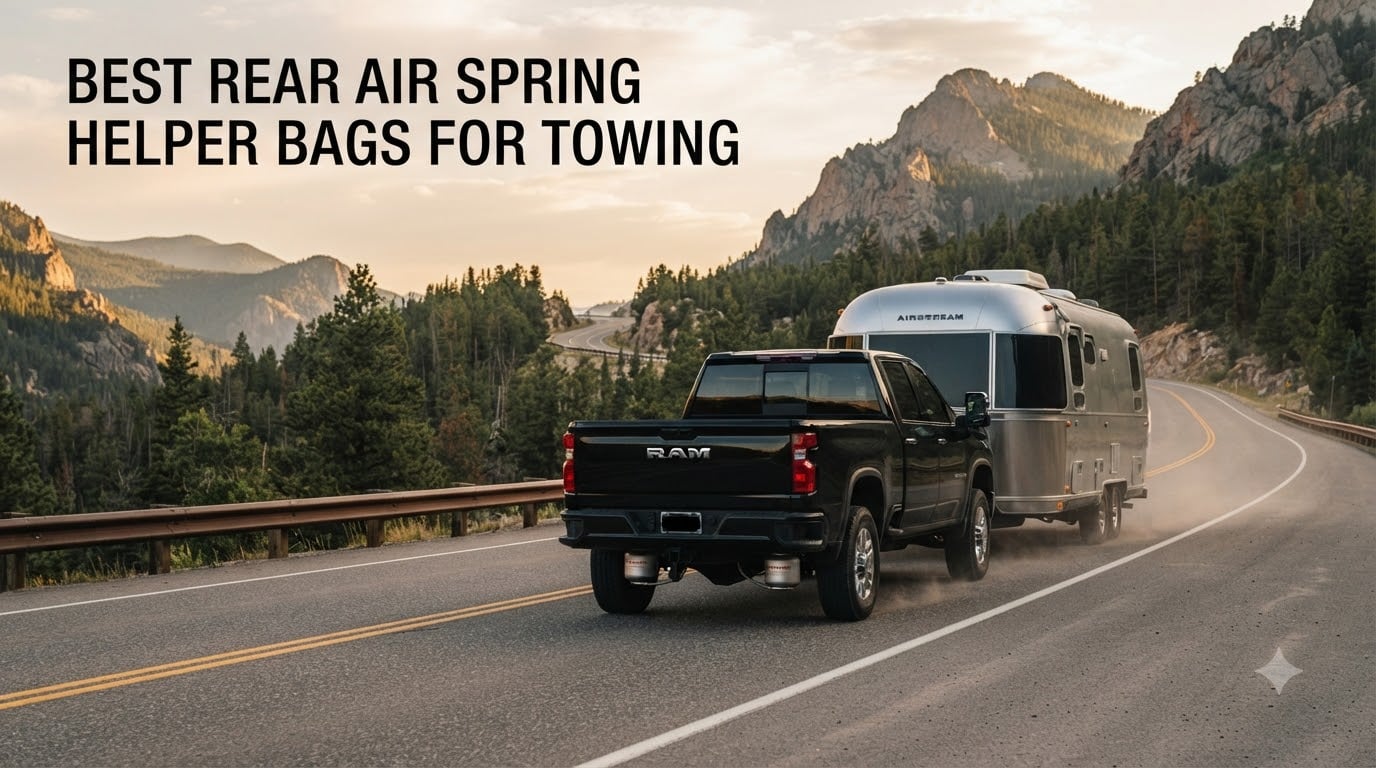 best rear air spring helper bags for towing