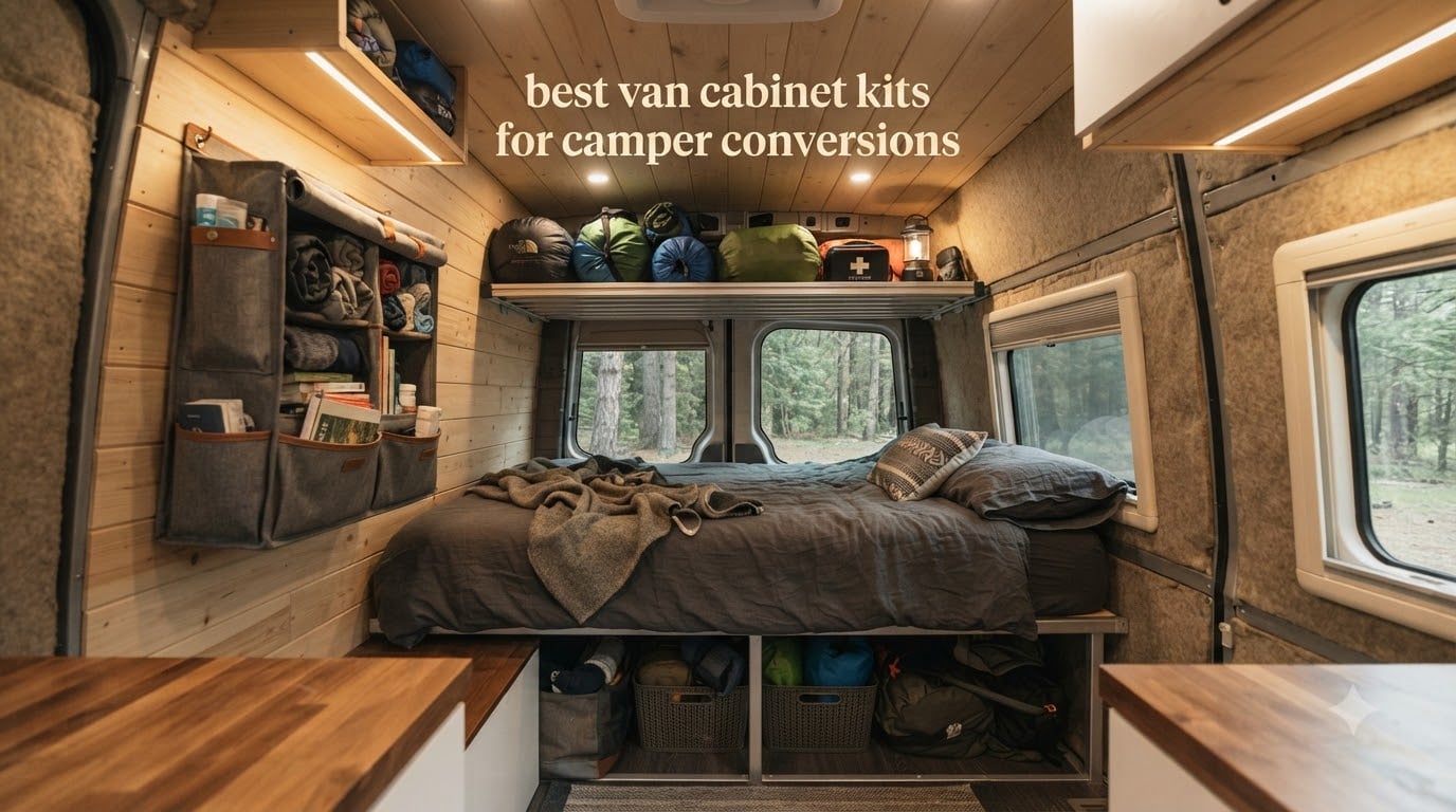 best van cabinet kits for camper conversions