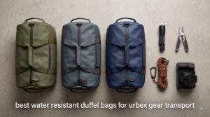 best water resistant duffel bags for urbex gear transport