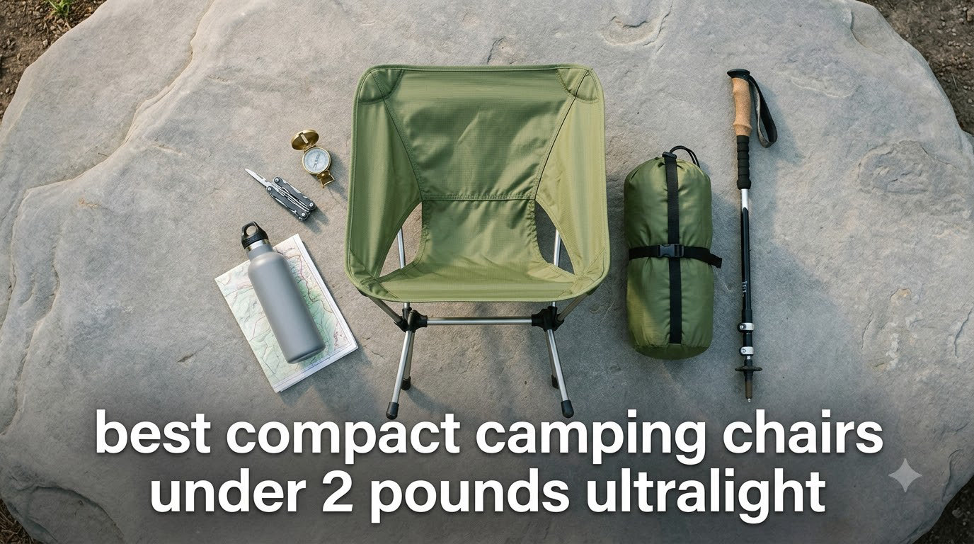 best compact camping chairs under 2 pounds ultralight