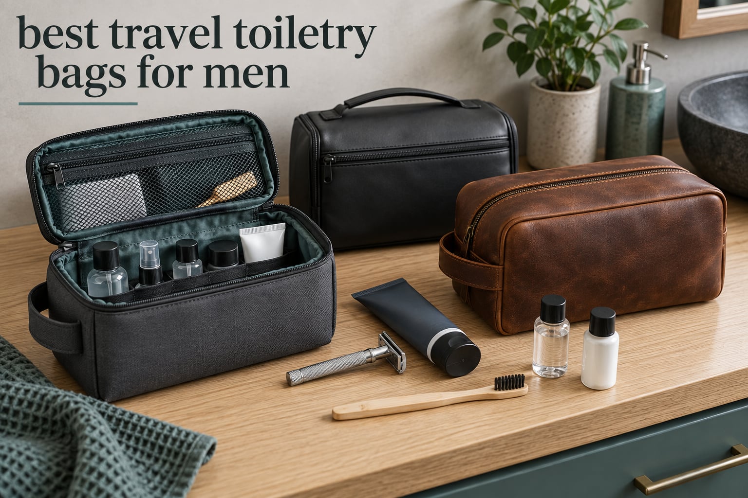 best travel toiletry bags for men