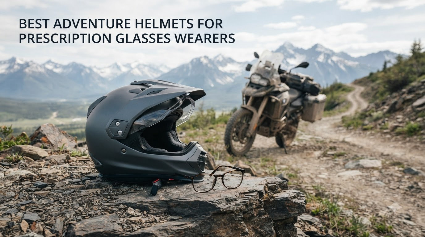 best adventure helmets for prescription glasses wearers