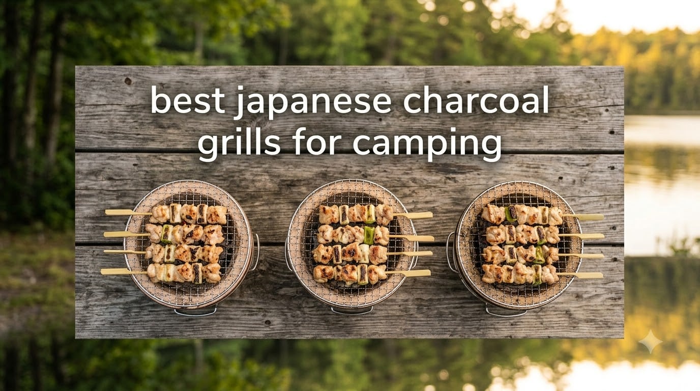 best japanese charcoal grills for camping