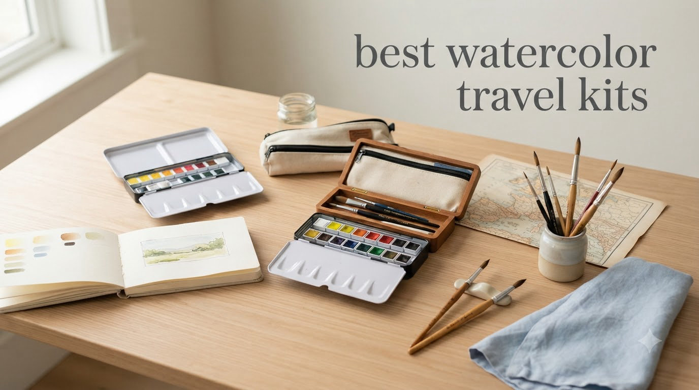best watercolor travel kits