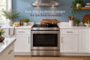 best slide in electric ranges for kitchen remodels