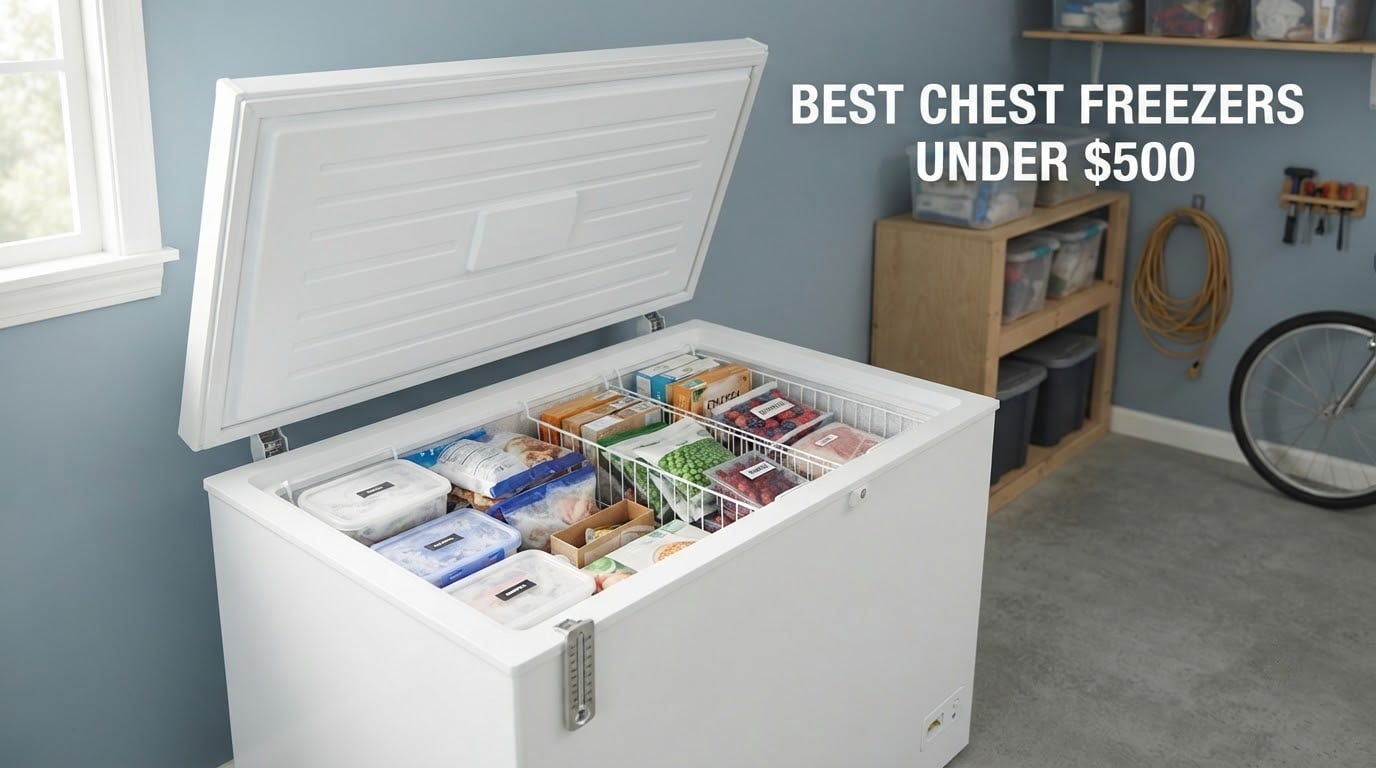 best chest freezers under $500