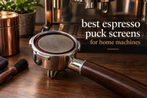 best espresso puck screens for home machines