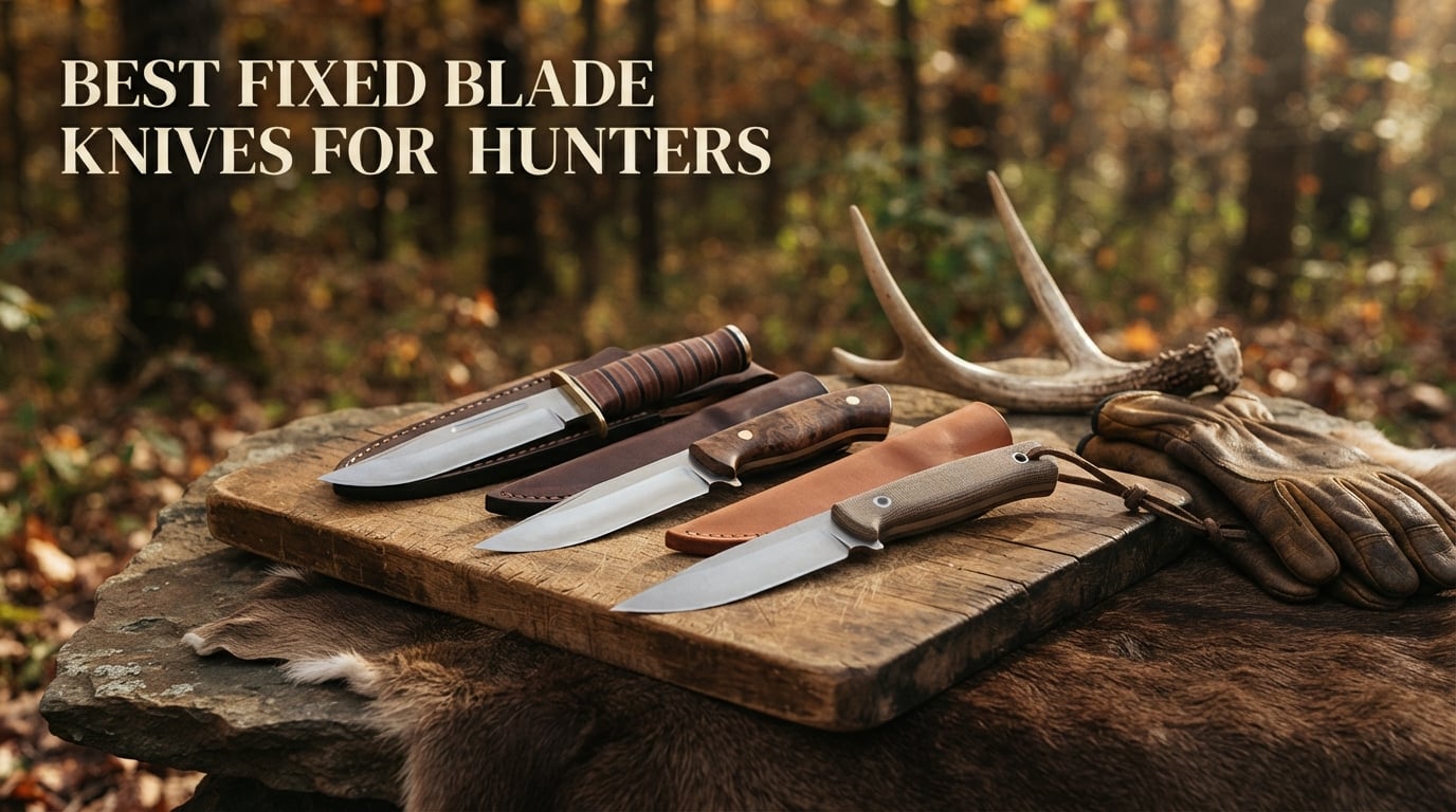 best fixed blade knives for hunters