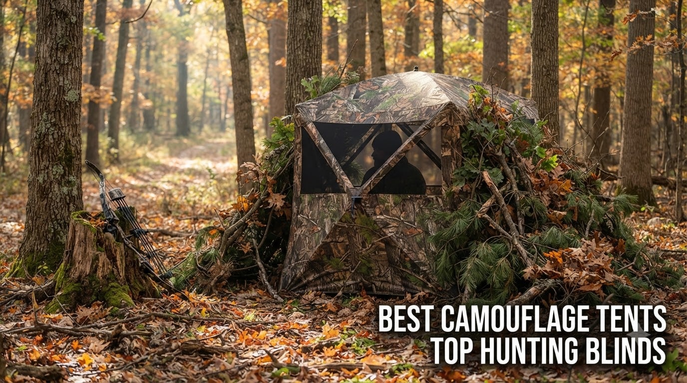 best camouflage tents top hunting blinds
