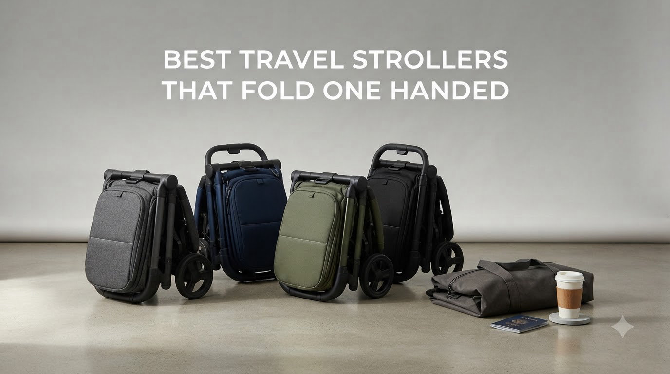 best travel strollers that fold one handed