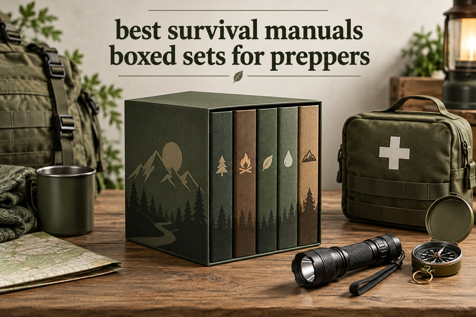 best survival manuals boxed sets for preppers