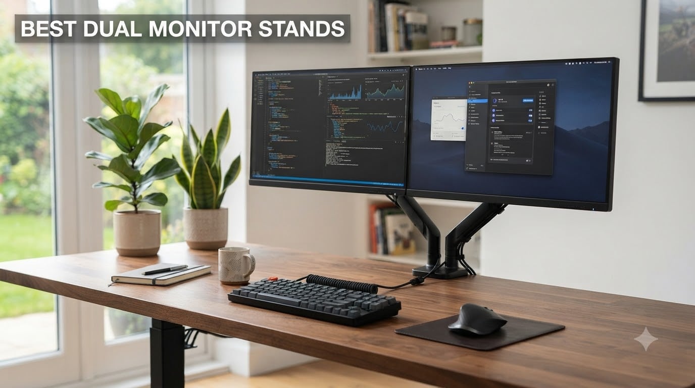 best dual monitor stands