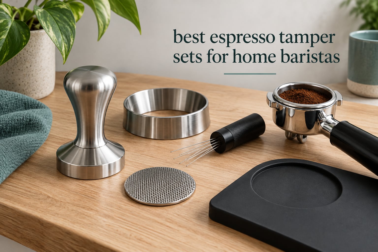 best espresso tamper sets for home baristas