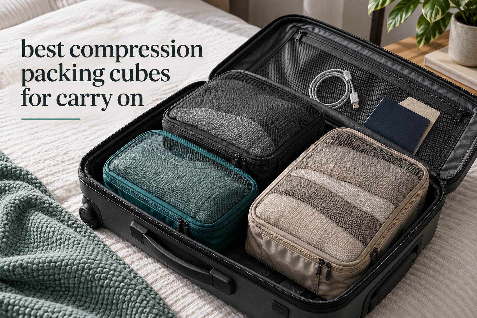 best compression packing cubes for carry on