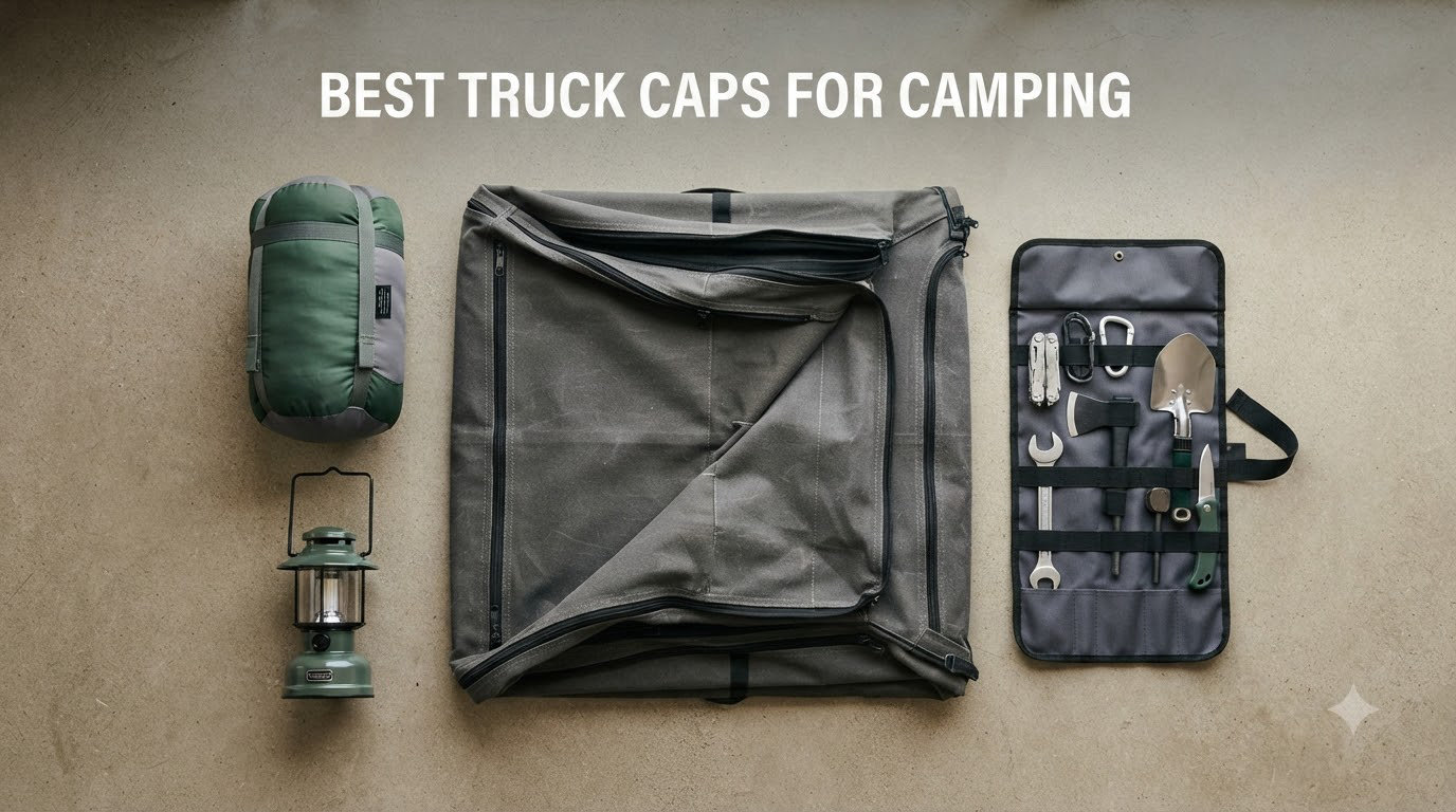 best trucks caps for camping