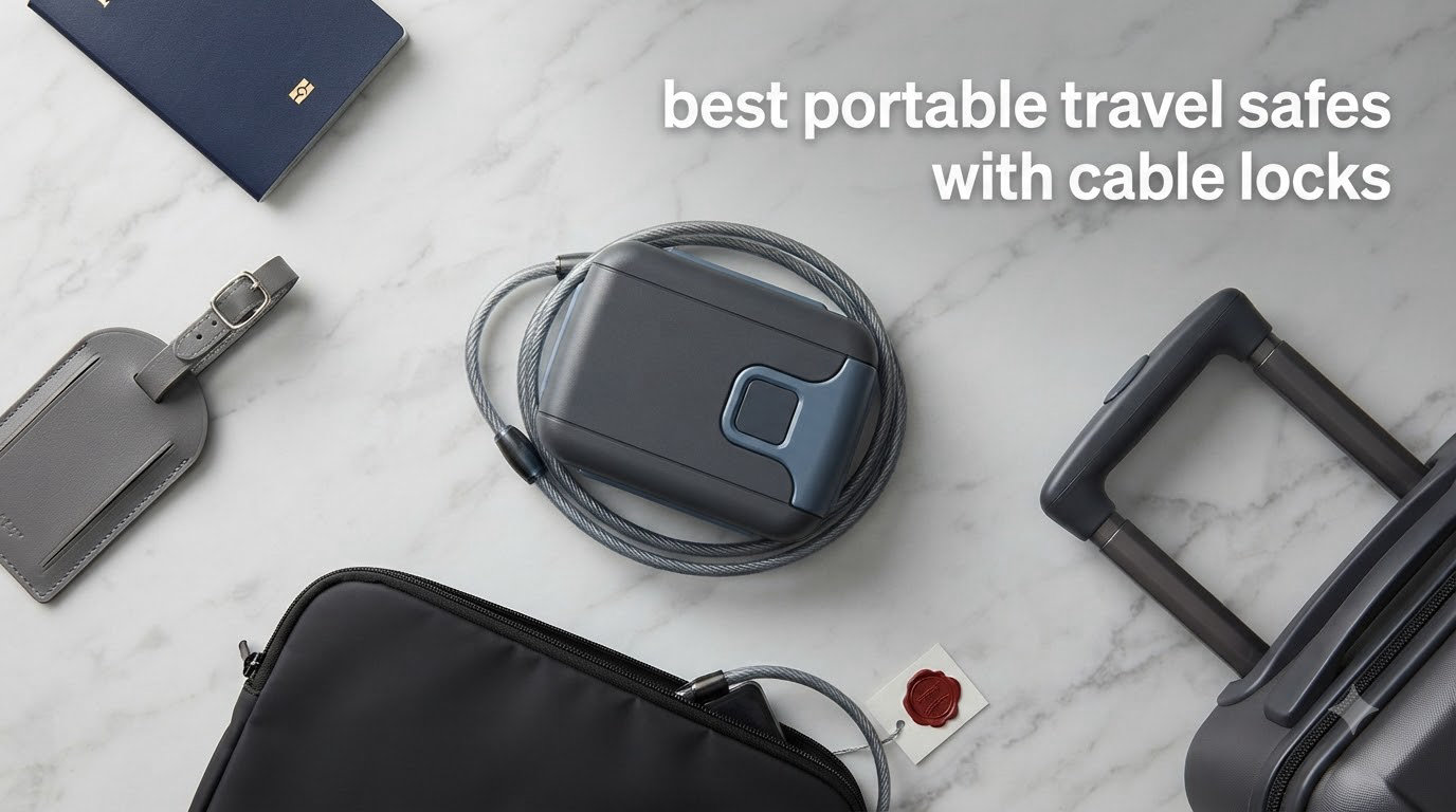 best portable travel safes with cable locks
