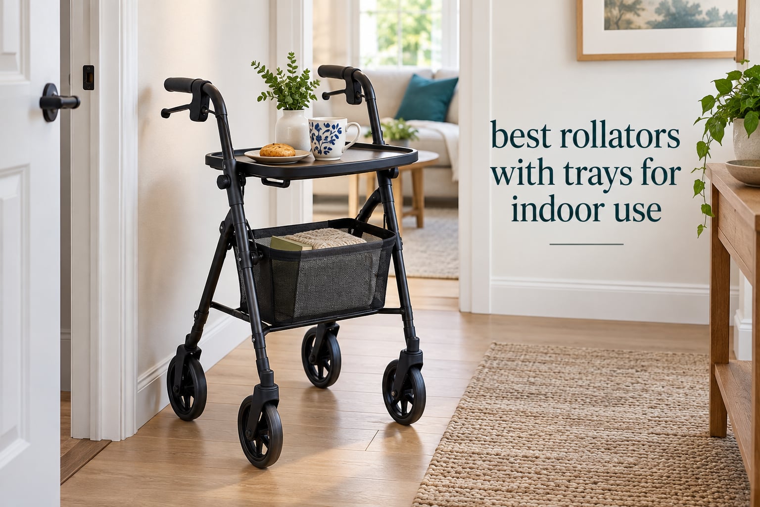 best rollators with trays for indoor use