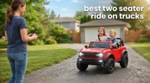 best two seater ride on trucks