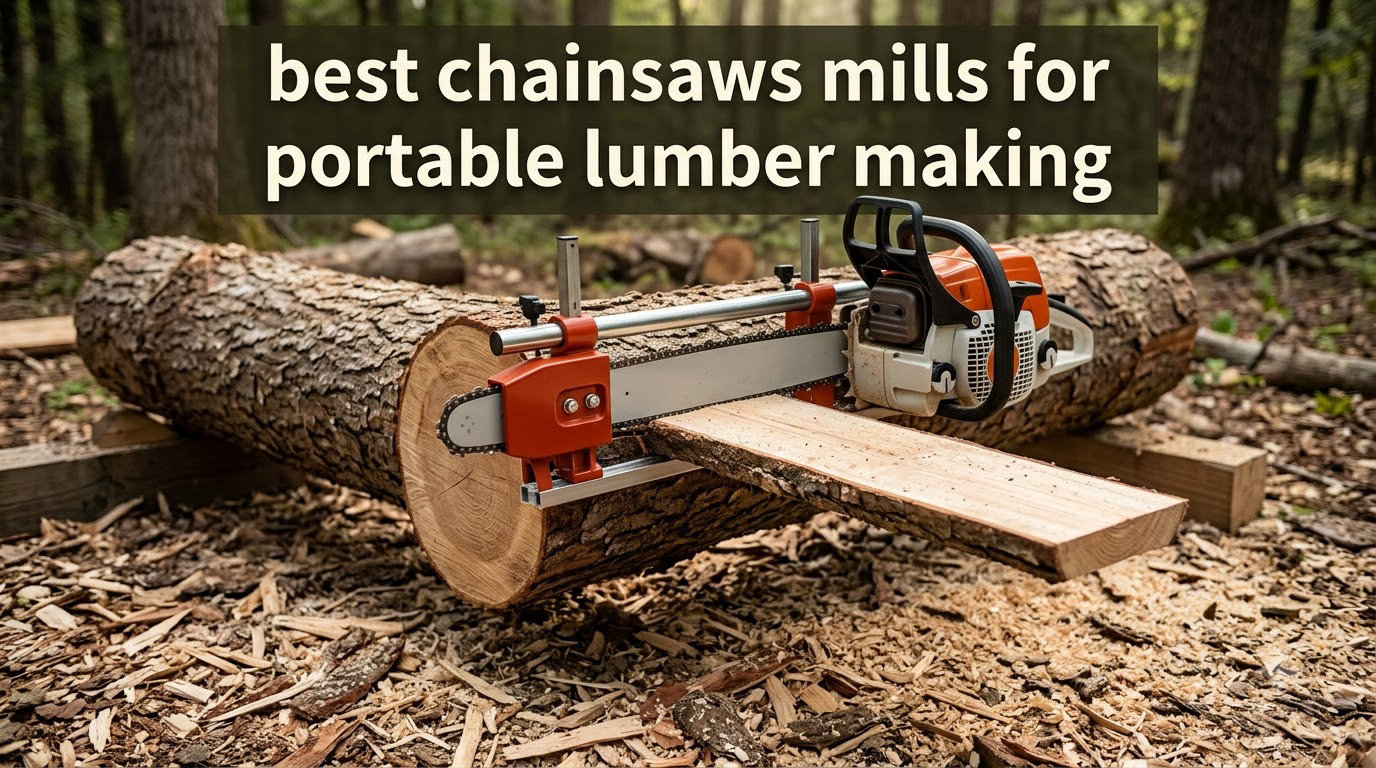 best chainsaws mills for portable lumber making