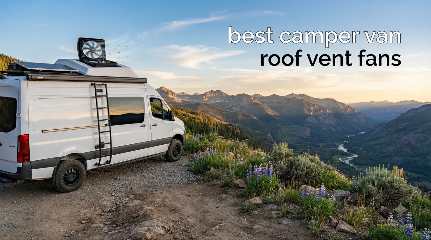 best camper van roof vent fans