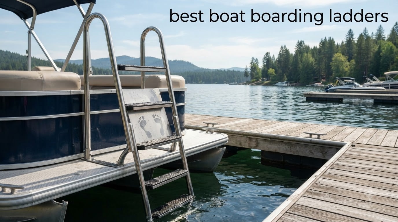 best boat boarding ladders