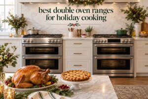 best double oven ranges for holiday cooking