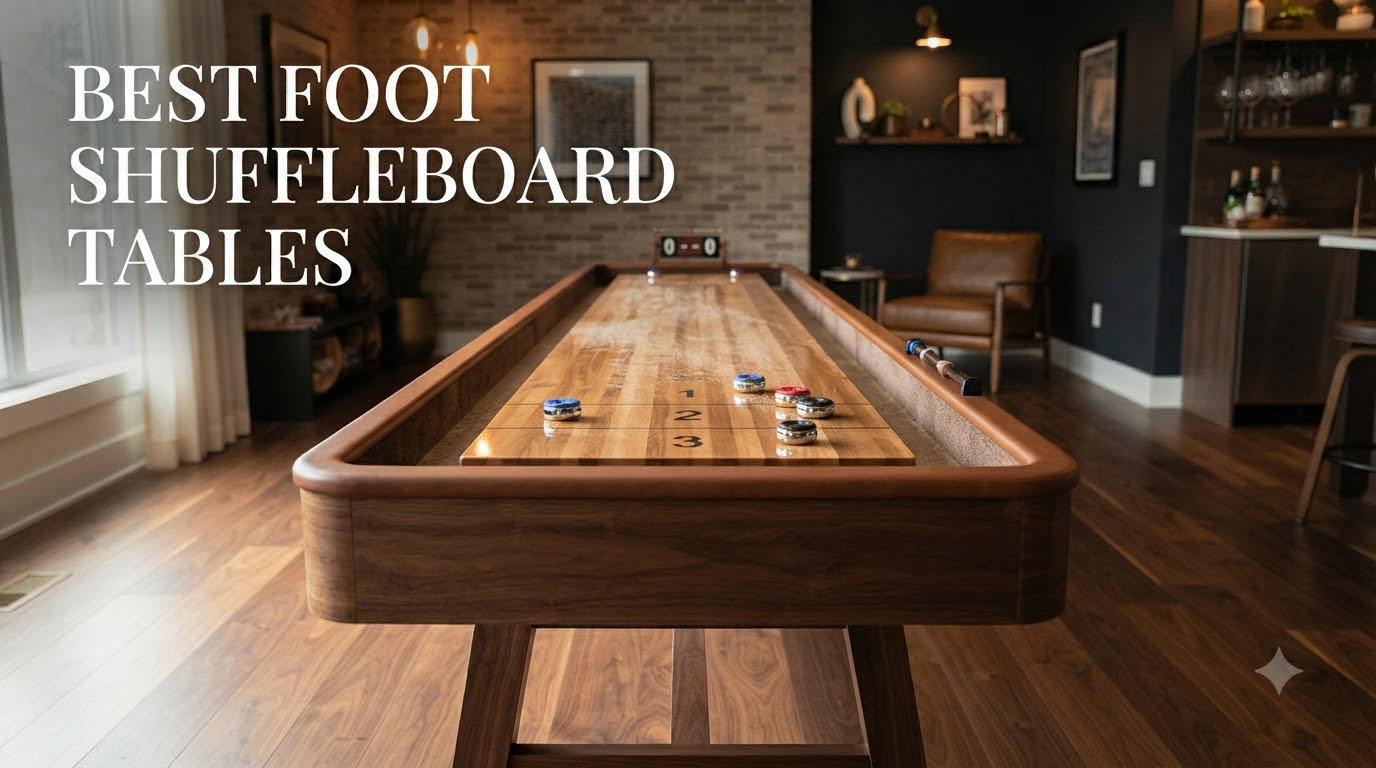 best 9 foot shuffleboard tables