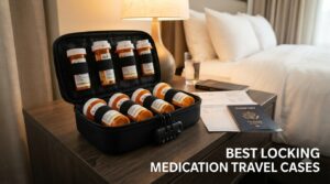 best locking medication travel cases