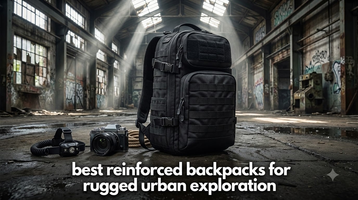 best reinforced backpacks for rugged urban exploration