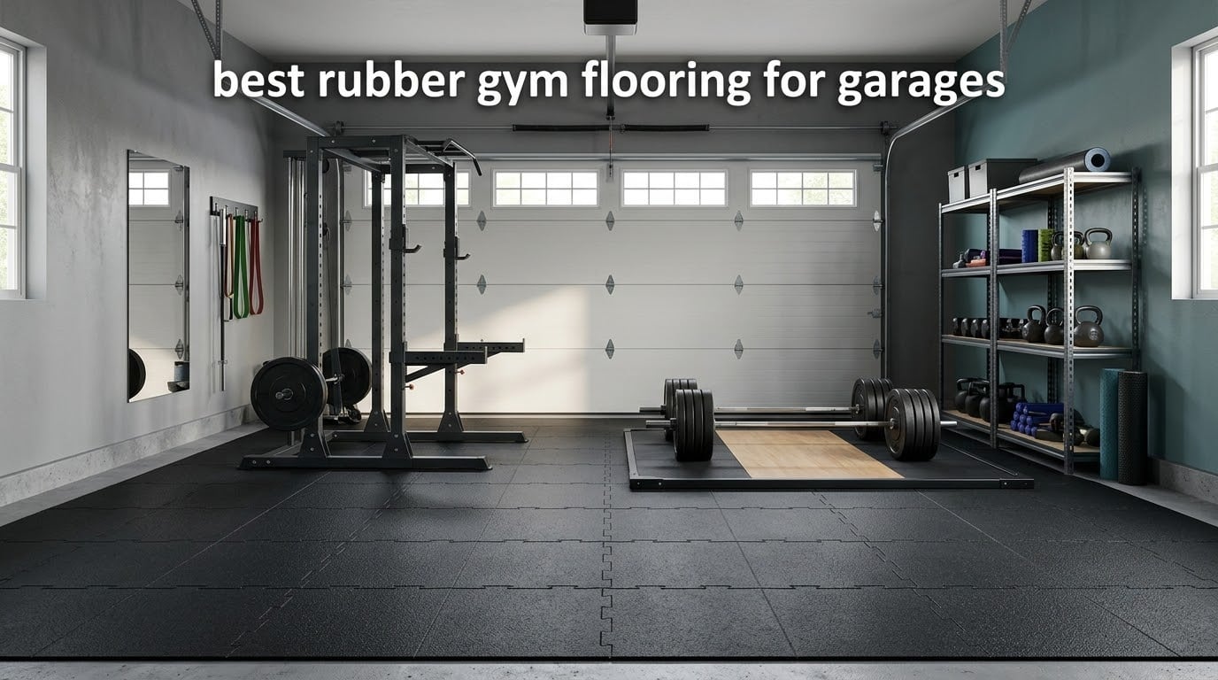best rubber gym flooring for garages