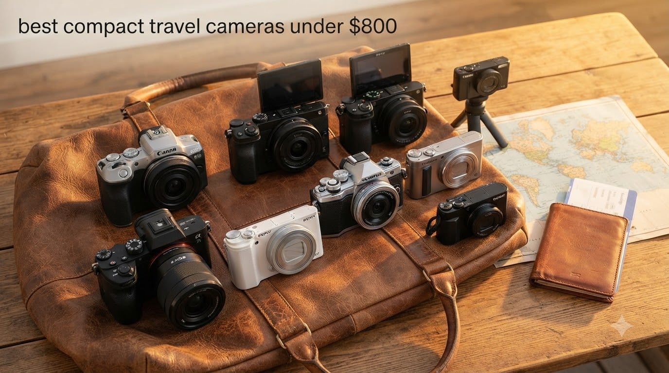 best compact travel cameras under $800