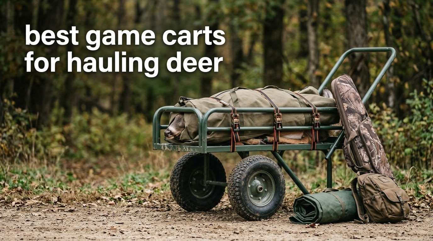 best game carts for hauling deer