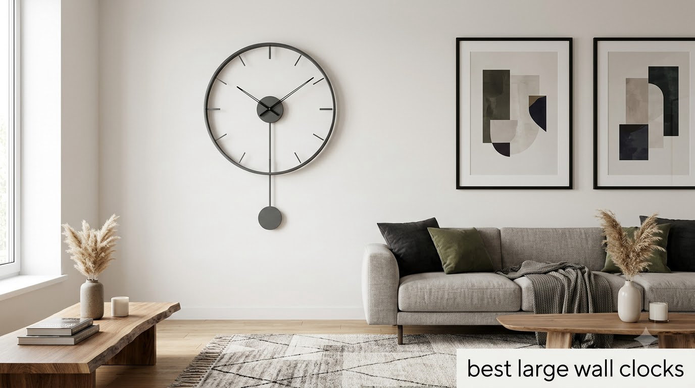 best large wall clocks