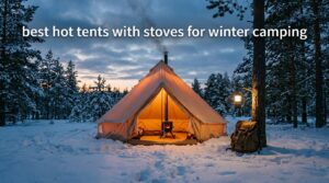 best hot tents with stoves for winter camping