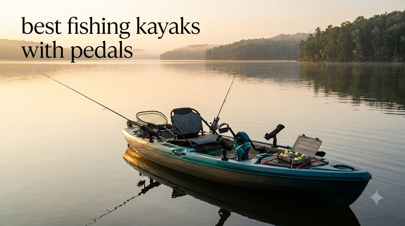 best fishing kayaks with pedals