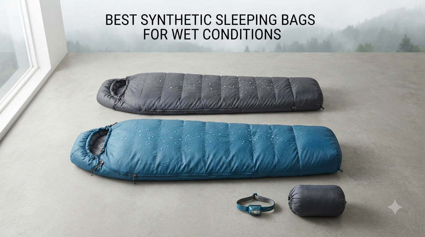 best synthetic sleeping bags for wet conditions