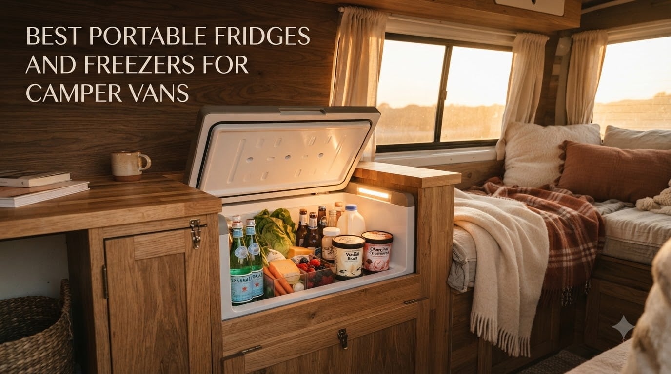 best portable fridges and freezers for camper vans