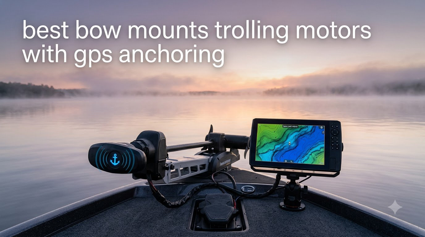 best bow mounts trolling motors with gps anchoring