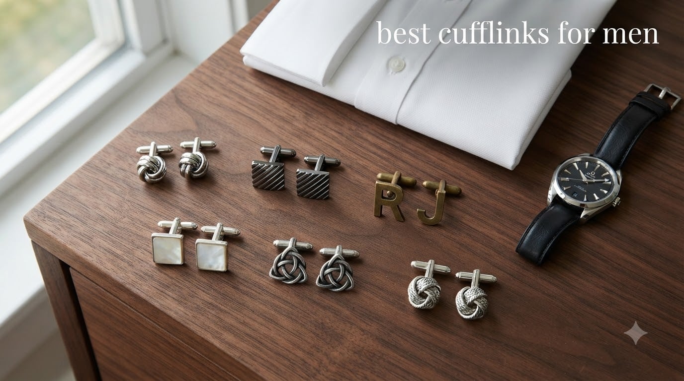 best cufflinks for men