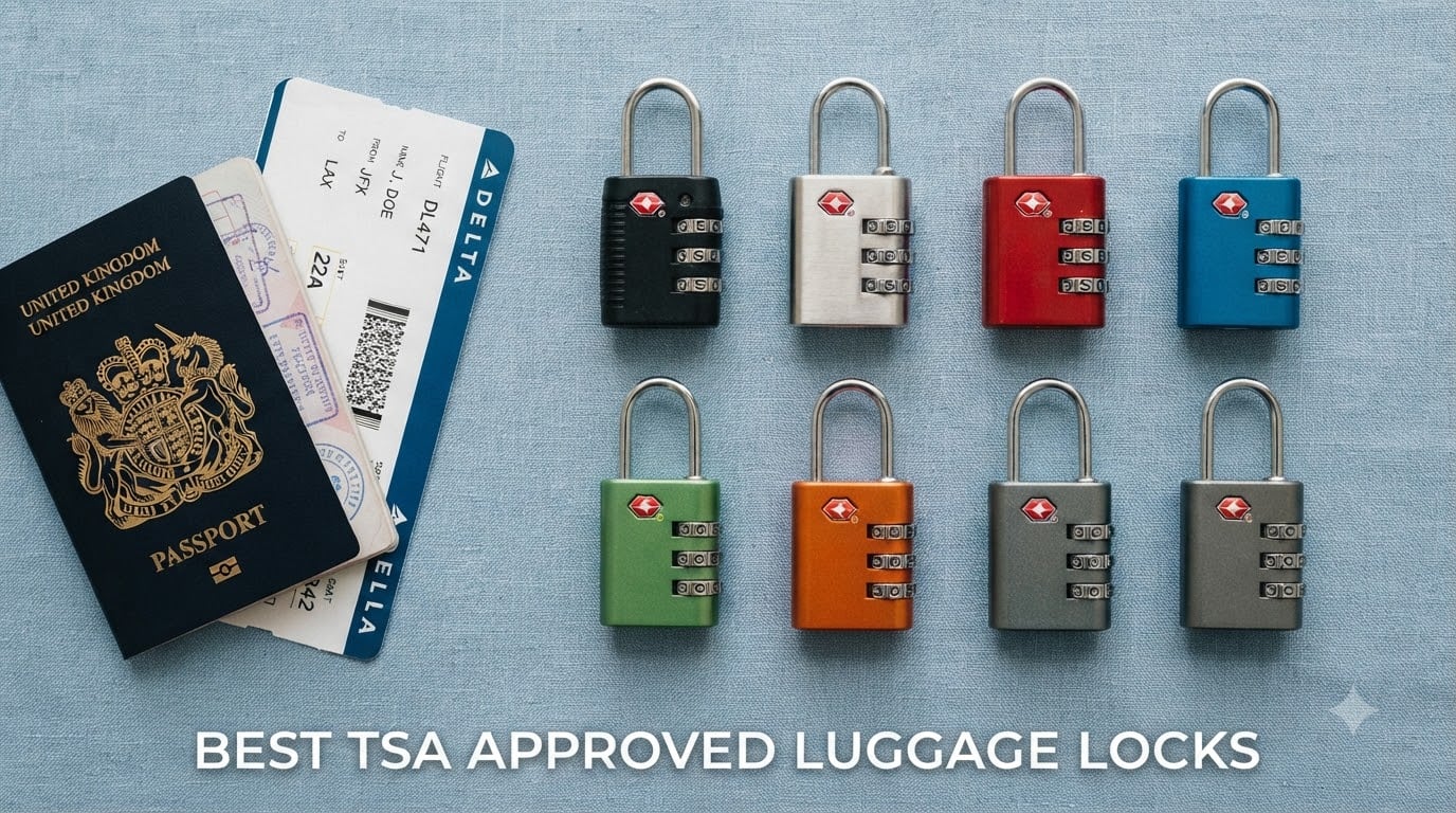 best tsa approved luggage locks