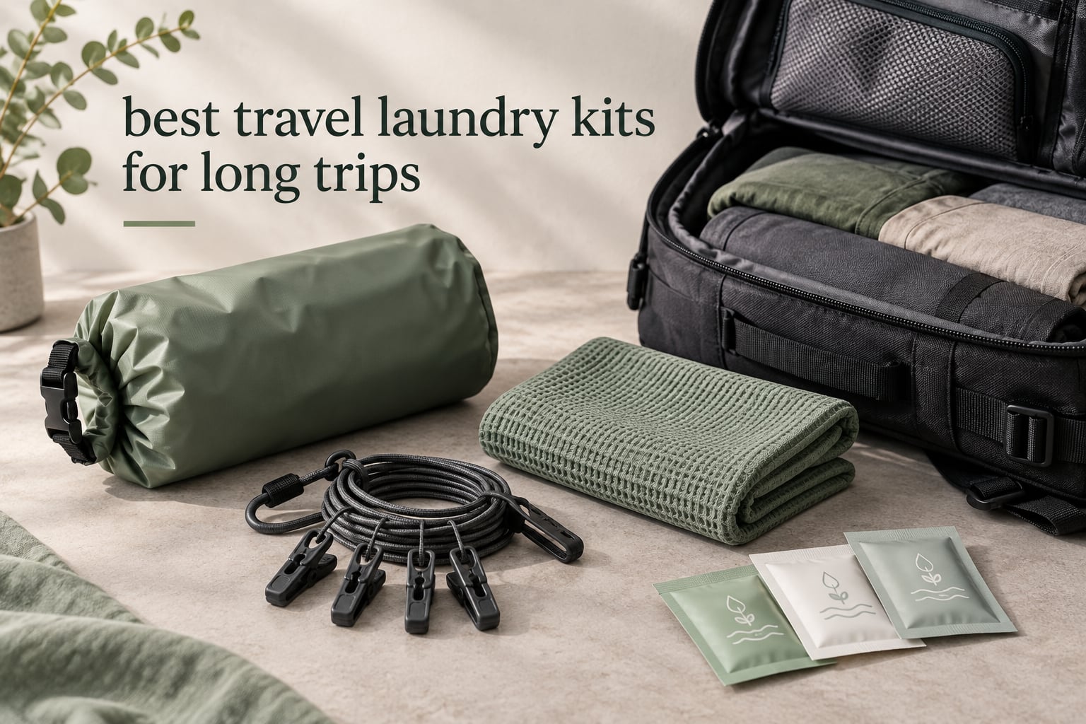 best travel laundry kits for long trips