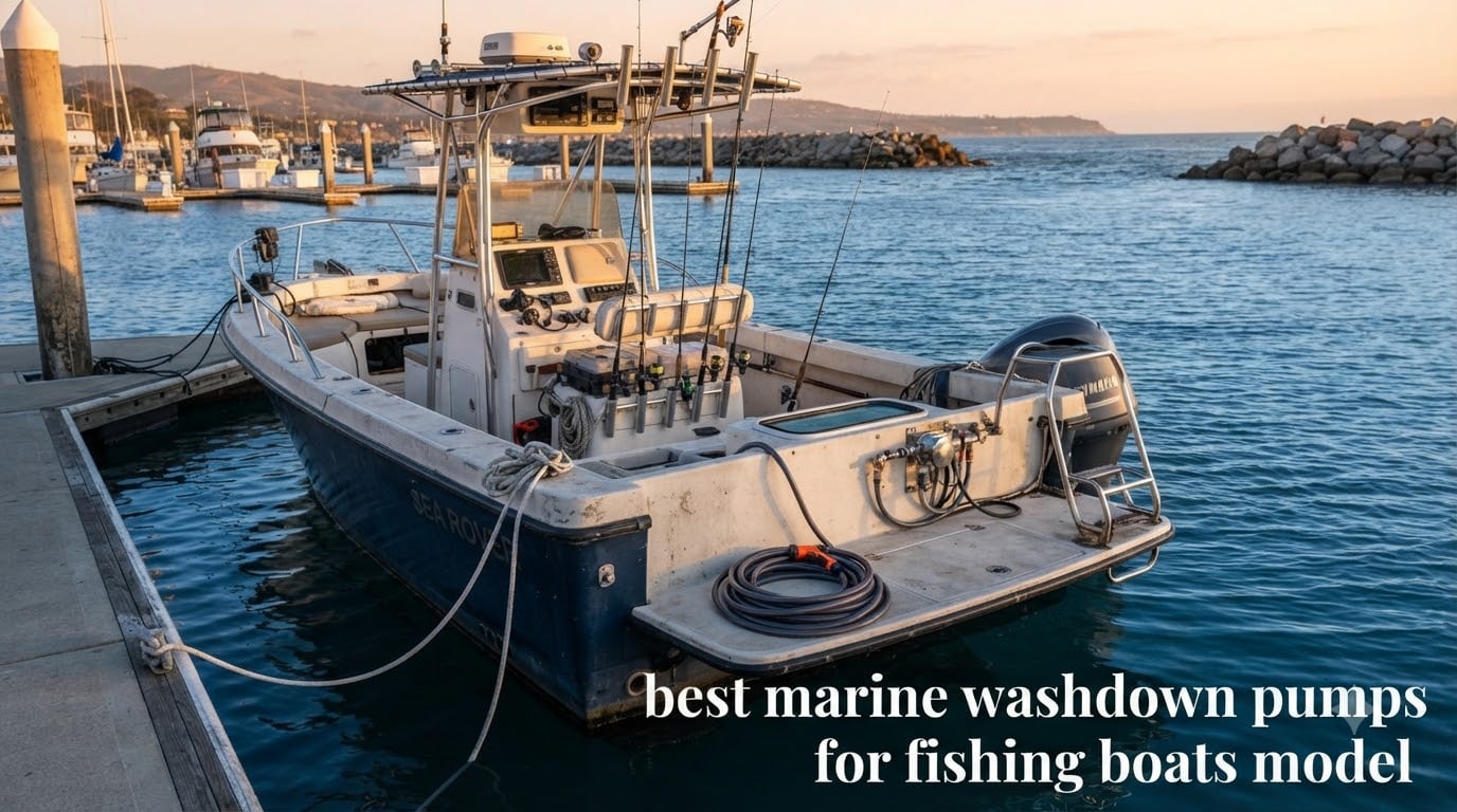 best marine washdown pumps for fishing boats model