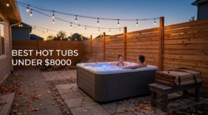 best hot tubs under $8000