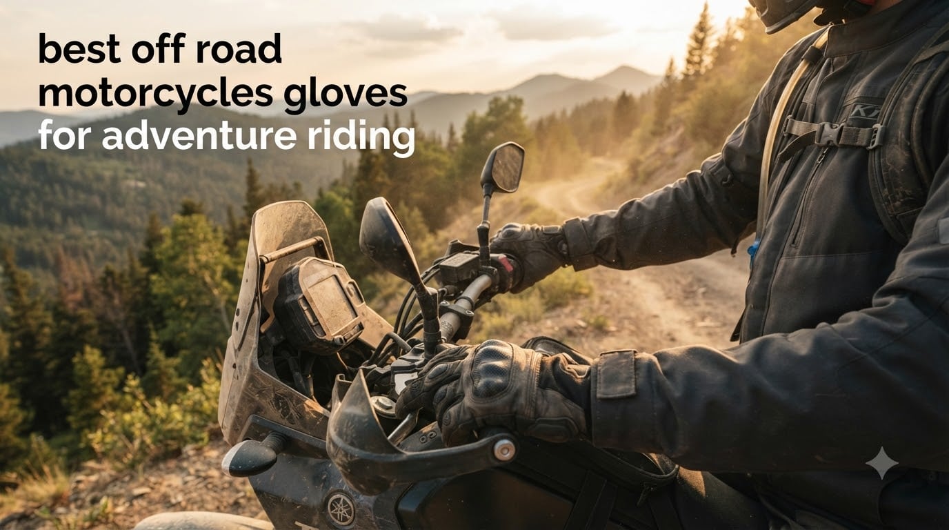 best off road motorcycles gloves for adventure riding