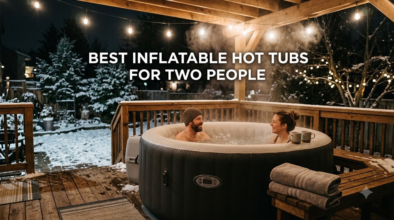 best inflatable hot tubs for two people