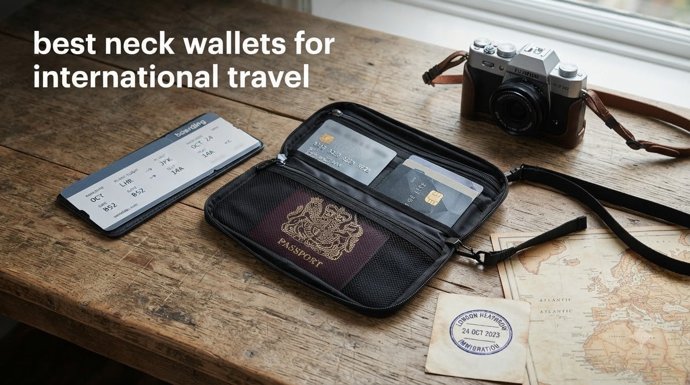 best neck wallets for international travel