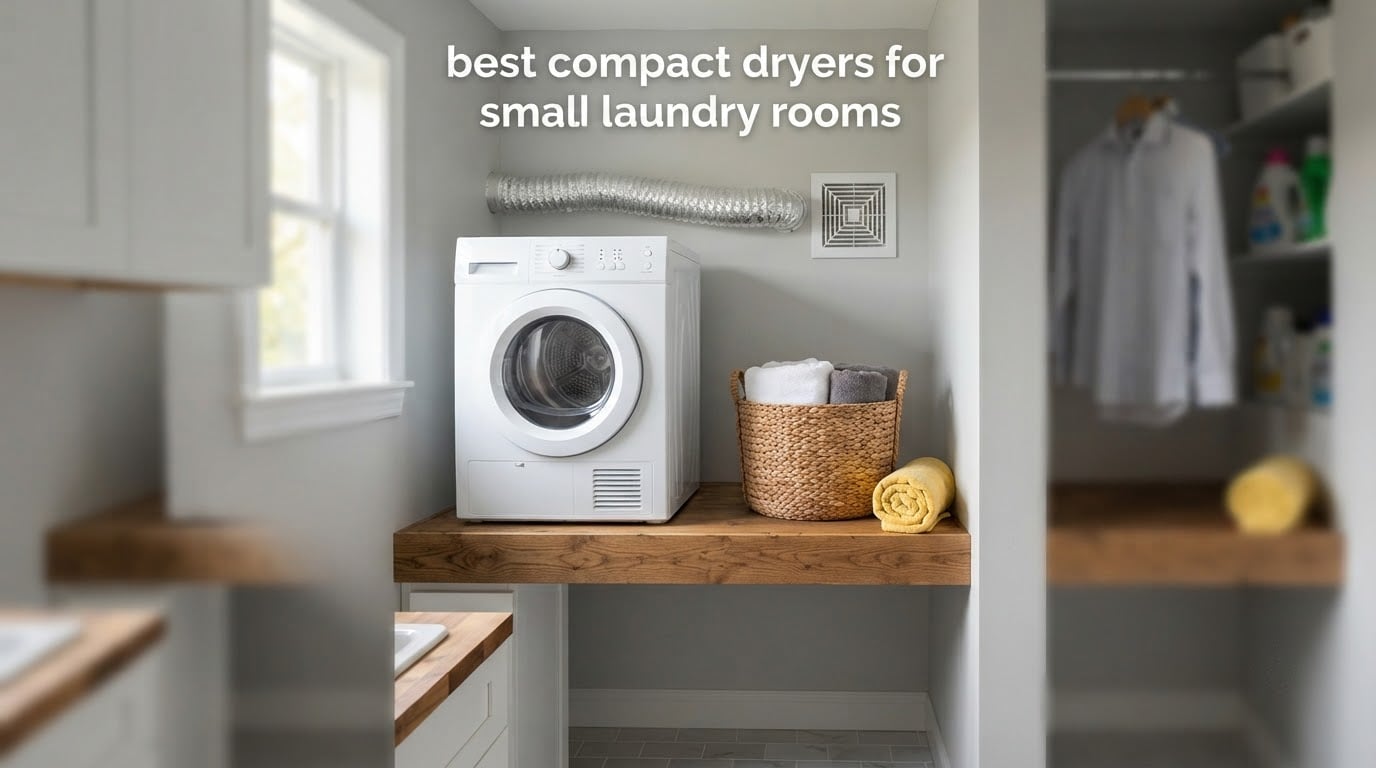 best compact dryers for small laundry rooms