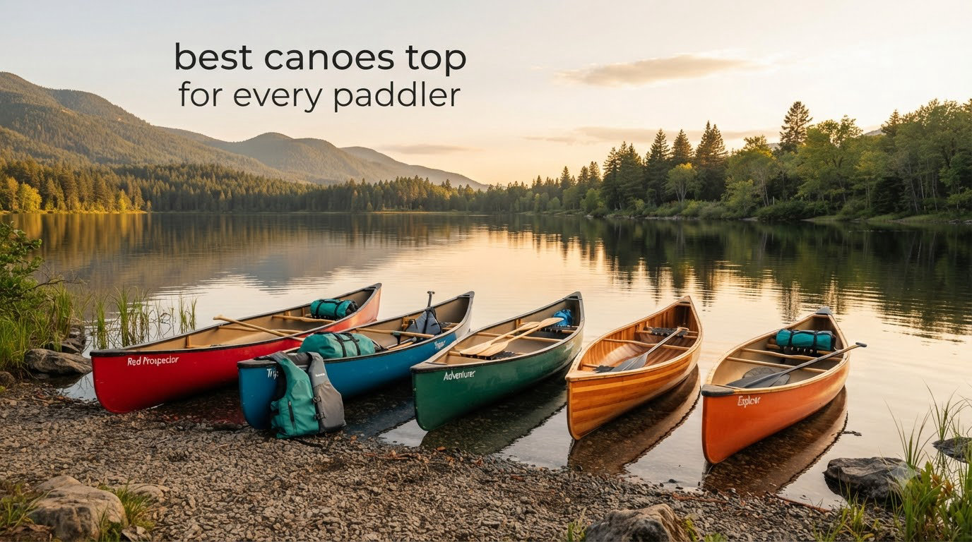 best canoes top for every paddler